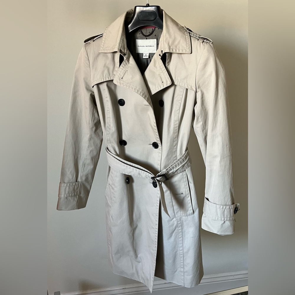 Banana Republic Classic Trench Coat  Size XS